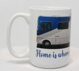Home is Where you Park it! Mug